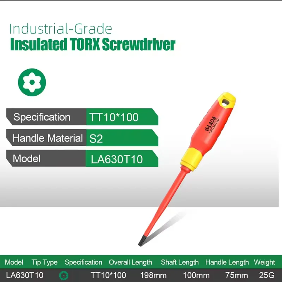 Insulated Screwdriver | 1000V High-Voltage Magnetic Driver 11