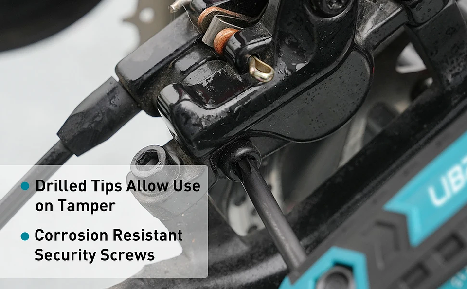 8-in-1 Folding Key Set | Portable Metric Hex & Tamper-Proof Torx 16