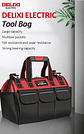 Heavy-Duty Tool Bag | Waterproof Multi-Pocket Organizer for Electricians & Mechanics - thumbnail 13