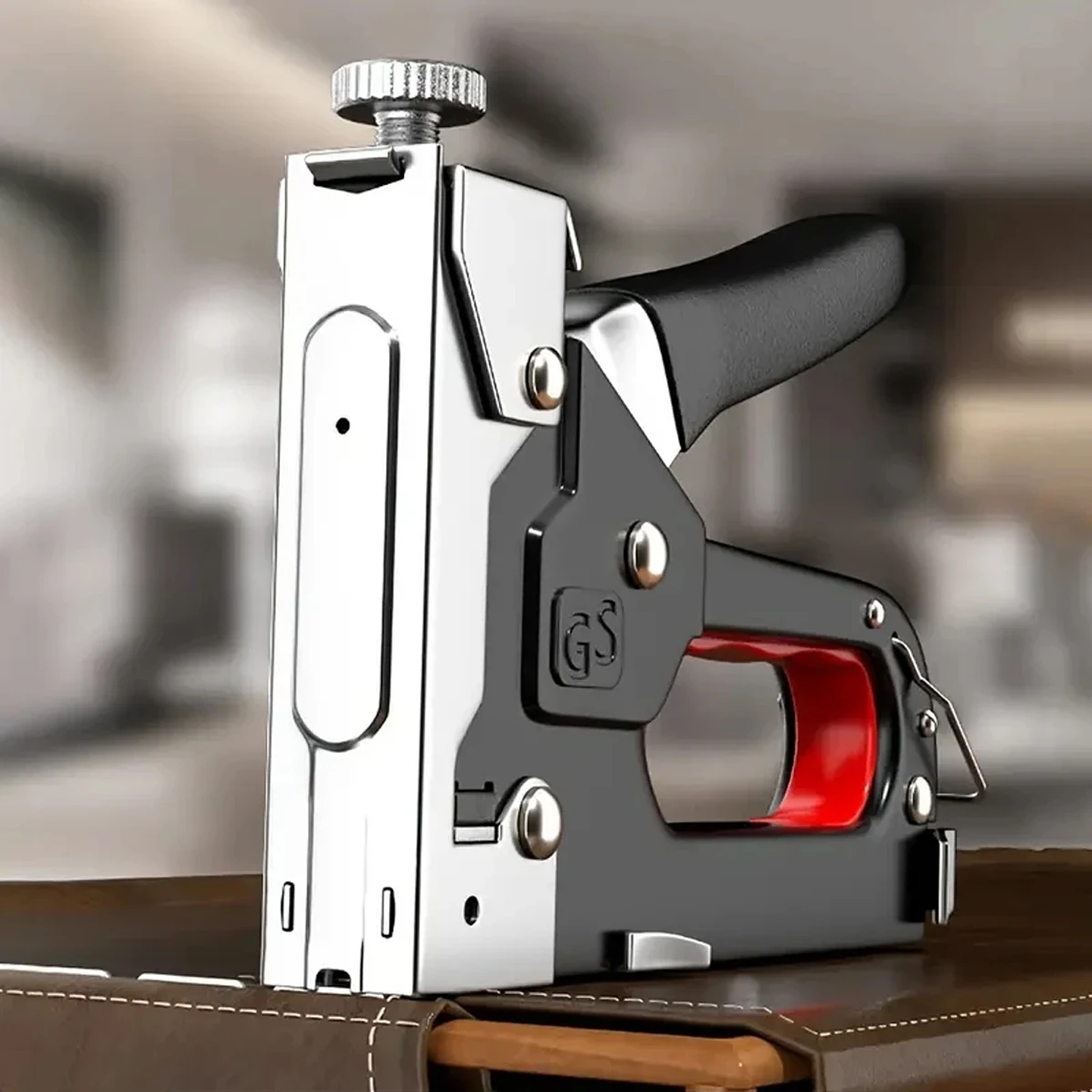 4-in-1 Heavy Duty Staple Gun Kit | Manual Nailer & 4000 Nails 18