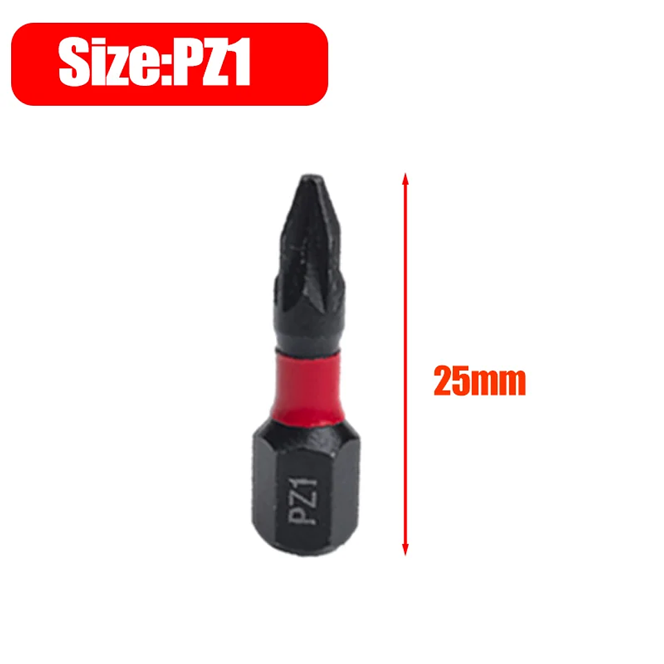S2 Steel Magnetic Impact Driver Bits | High-Torque PH & PZ Set 9