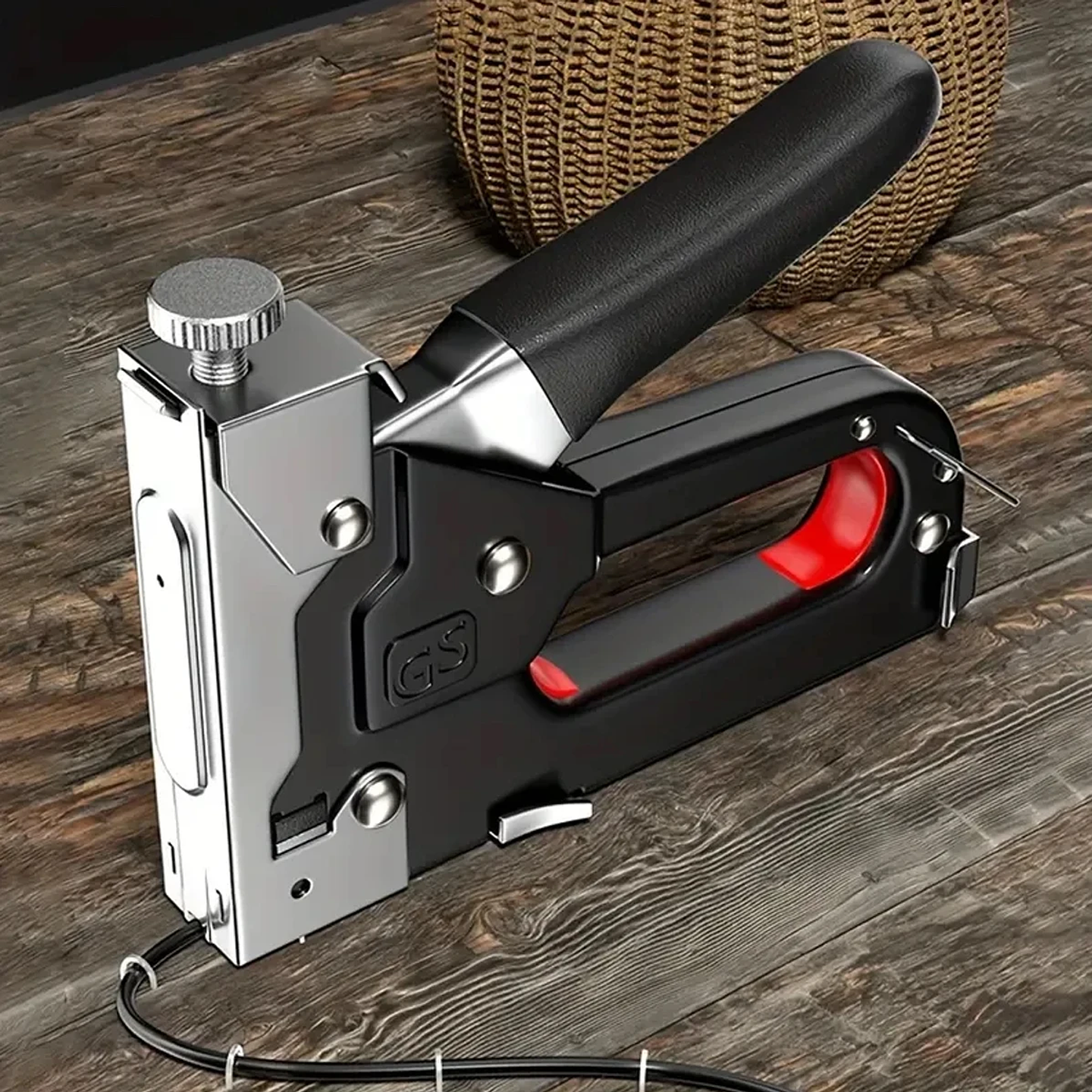 4-in-1 Heavy Duty Staple Gun Kit | Manual Nailer & 4000 Nails 19