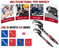 Self-Adjusting Pipe Wrench Set | 10