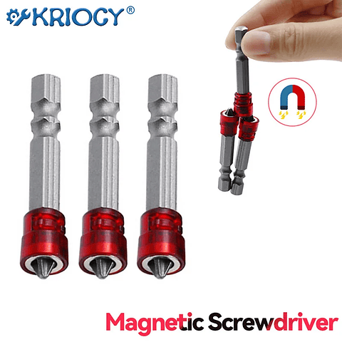 Magnetic Drywall Screwdriver Bit | S2 Alloy Steel Depth-Stop Dimpler