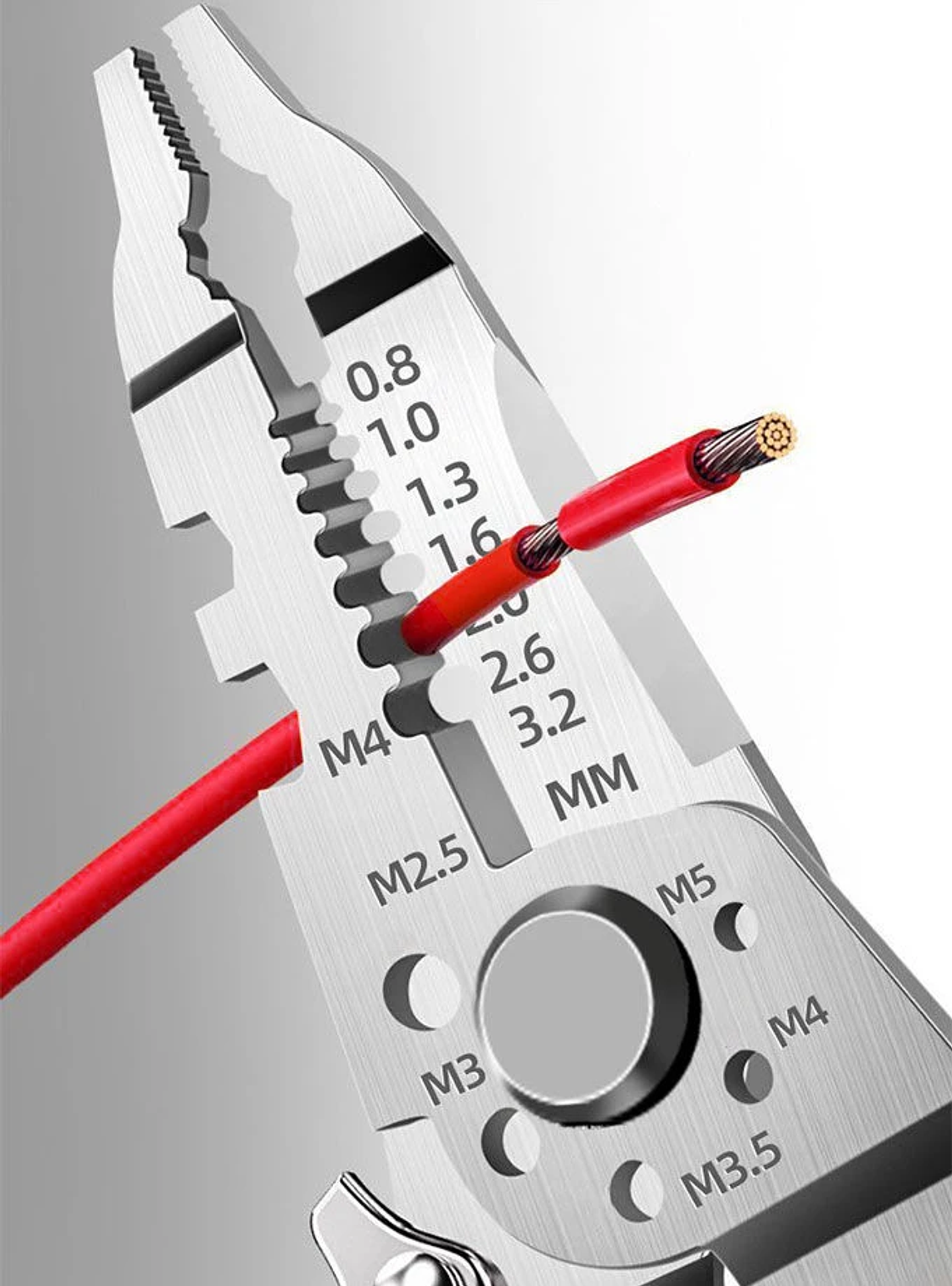 Professional Wire Stripper | Multifunctional Electrician Crimper & Cutter 11