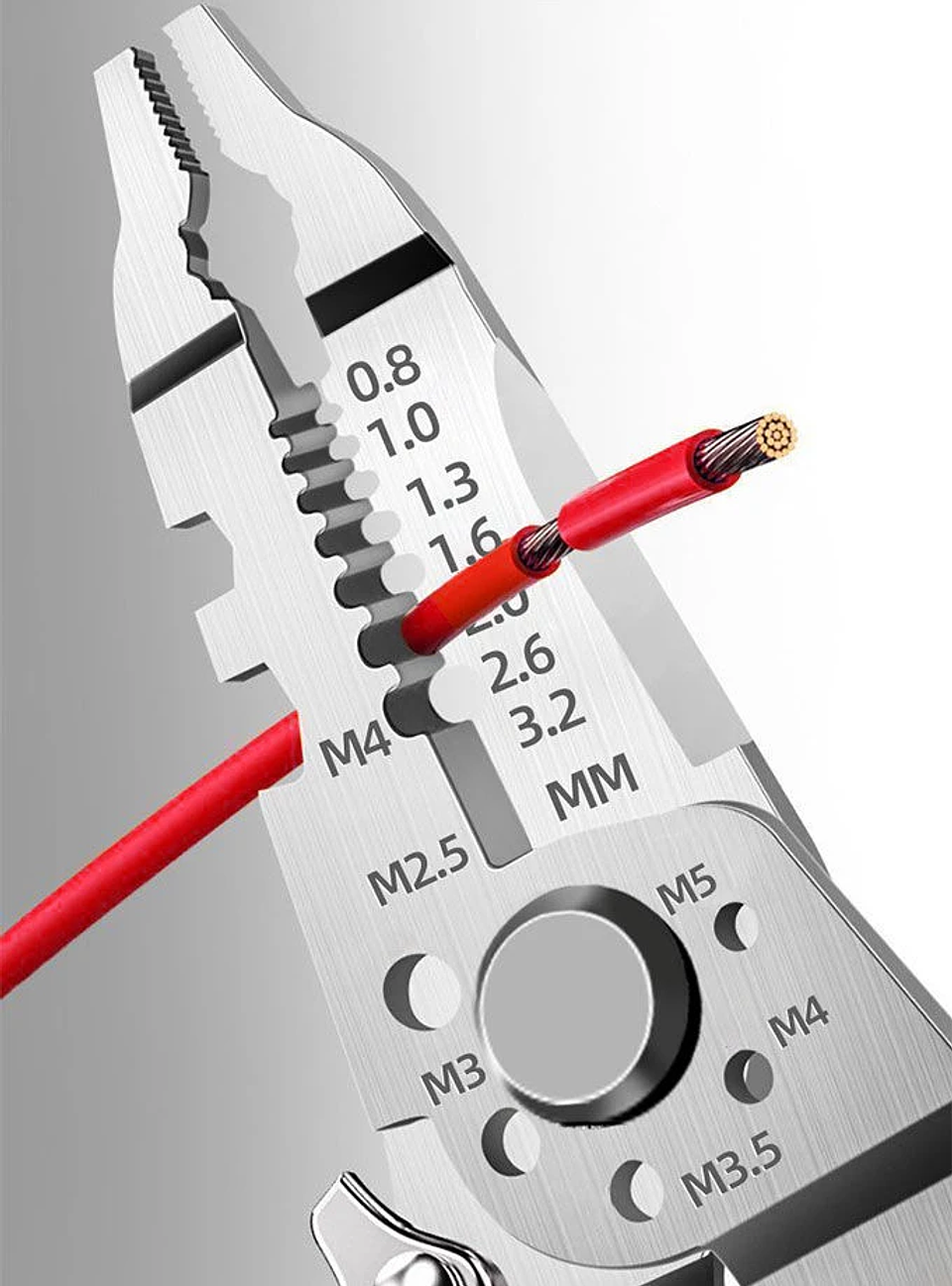 Professional Wire Stripper | Multifunctional Electrician Crimper & Cutter 11