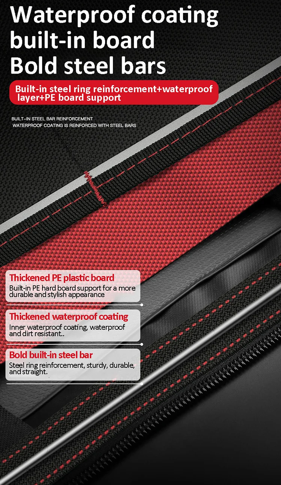 Heavy-Duty Tool Bag | Waterproof Multi-Pocket Organizer for Electricians & Mechanics 17