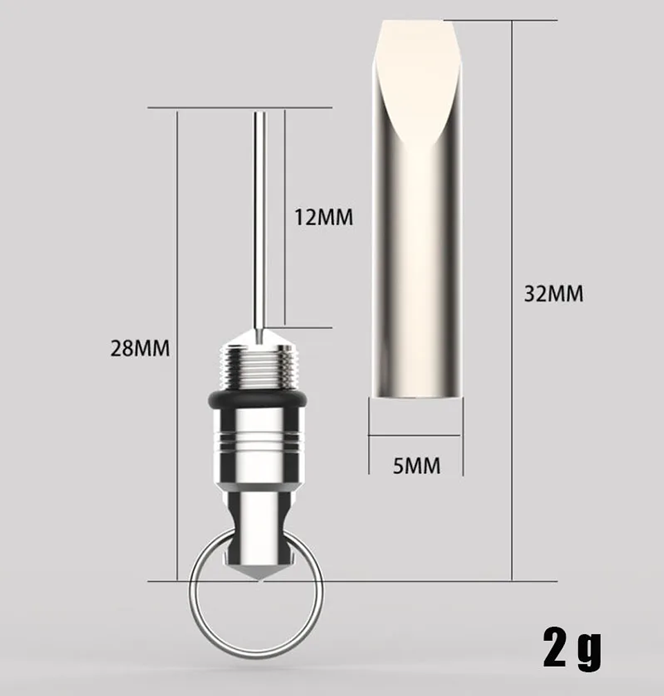 Ultra-Light Titanium Multi-Tool | 4-in-1 EDC Keychain EDC Gear 3