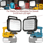Cordless LED Work Light for Makita, DeWalt & Milwaukee 18V - thumbnail 3