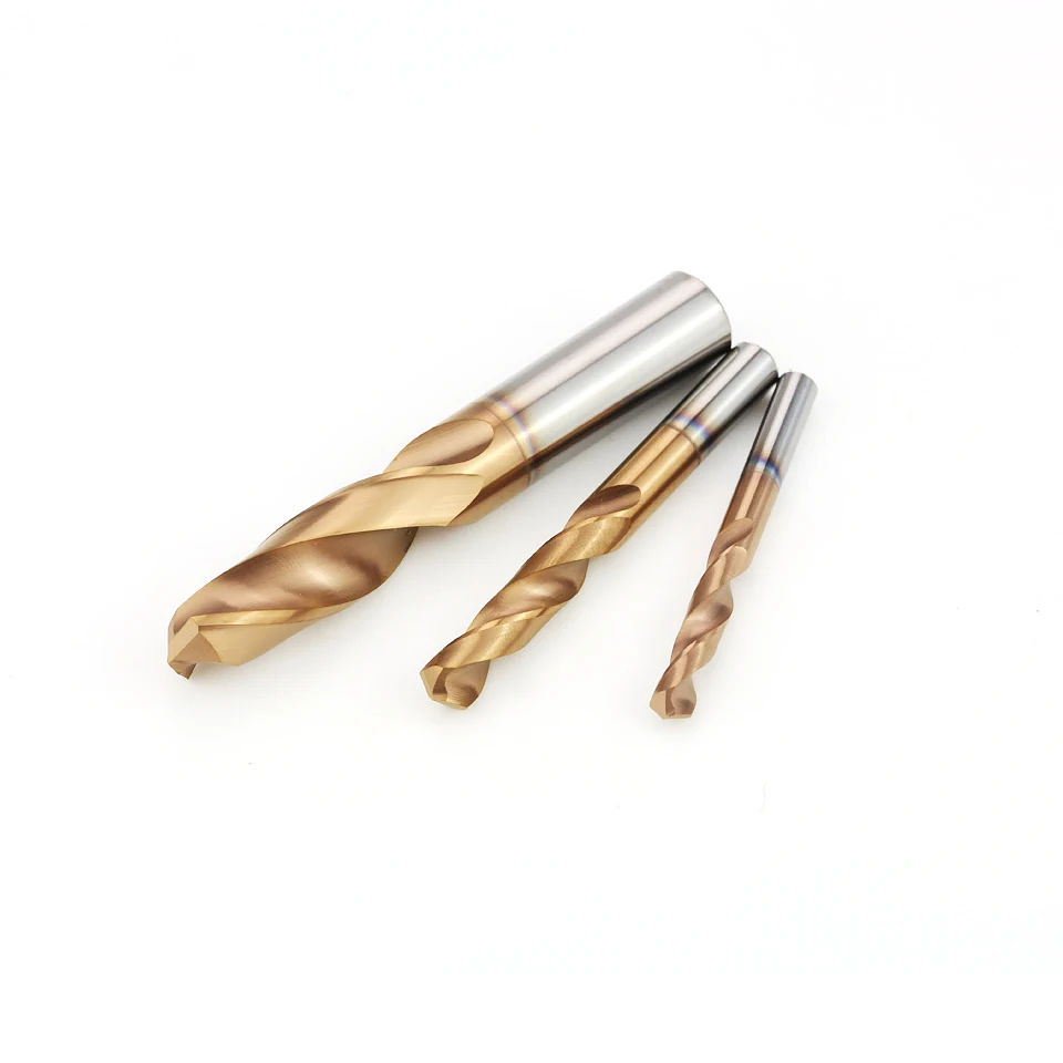 Solid Carbide Twist Drill Bit | Tungsten Steel Drills for CNC Lathe & Metalworking | HRC45/55/65 | 0.5mm–20.0mm 18