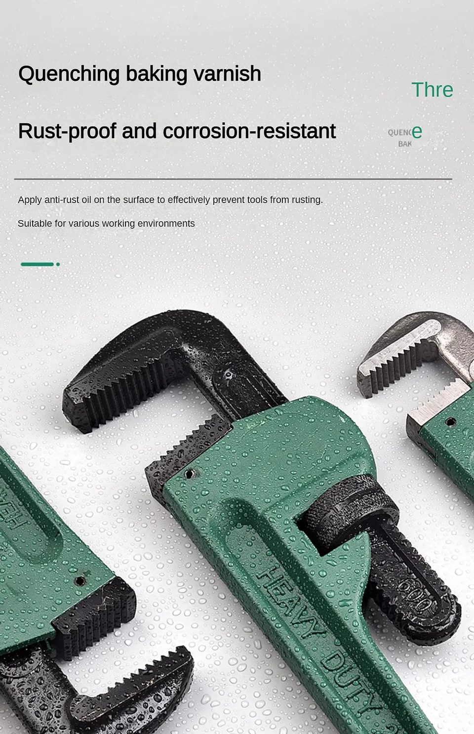 Heavy Duty Pipe Wrench | Industrial Plumbing Pliers 18