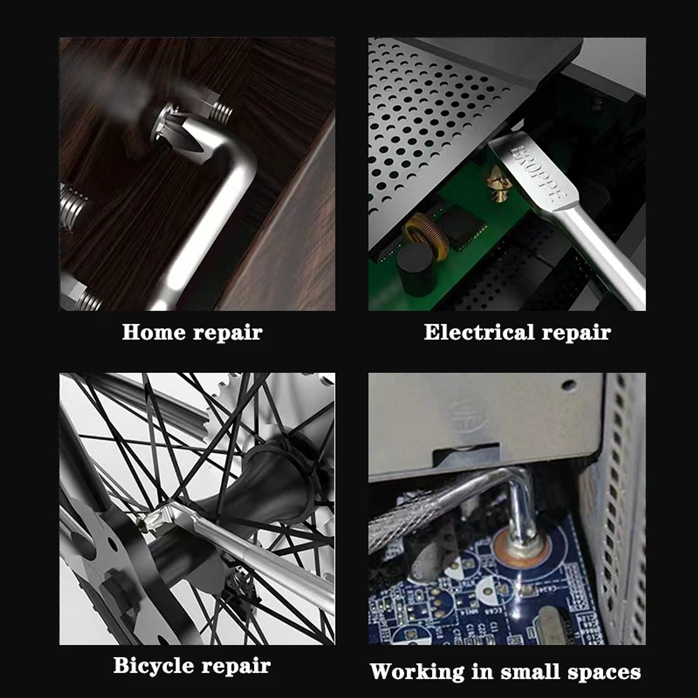Z-Type Offset Screwdriver | 90-Degree Right-Angle L-Shaped S2 Steel Driver | Magnetic Tips for Narrow Spaces 27
