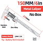Professional Digital Caliper Set | 0-150mm Stainless Steel Electronic Micrometer - thumbnail 9