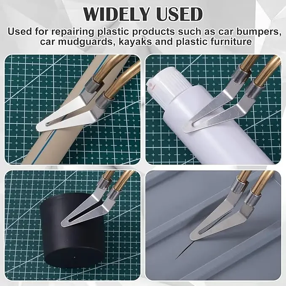 45-Degree Elbow Plastic Smoothing Tip | Adjustable Welding Repair Head for Soldering Irons 20