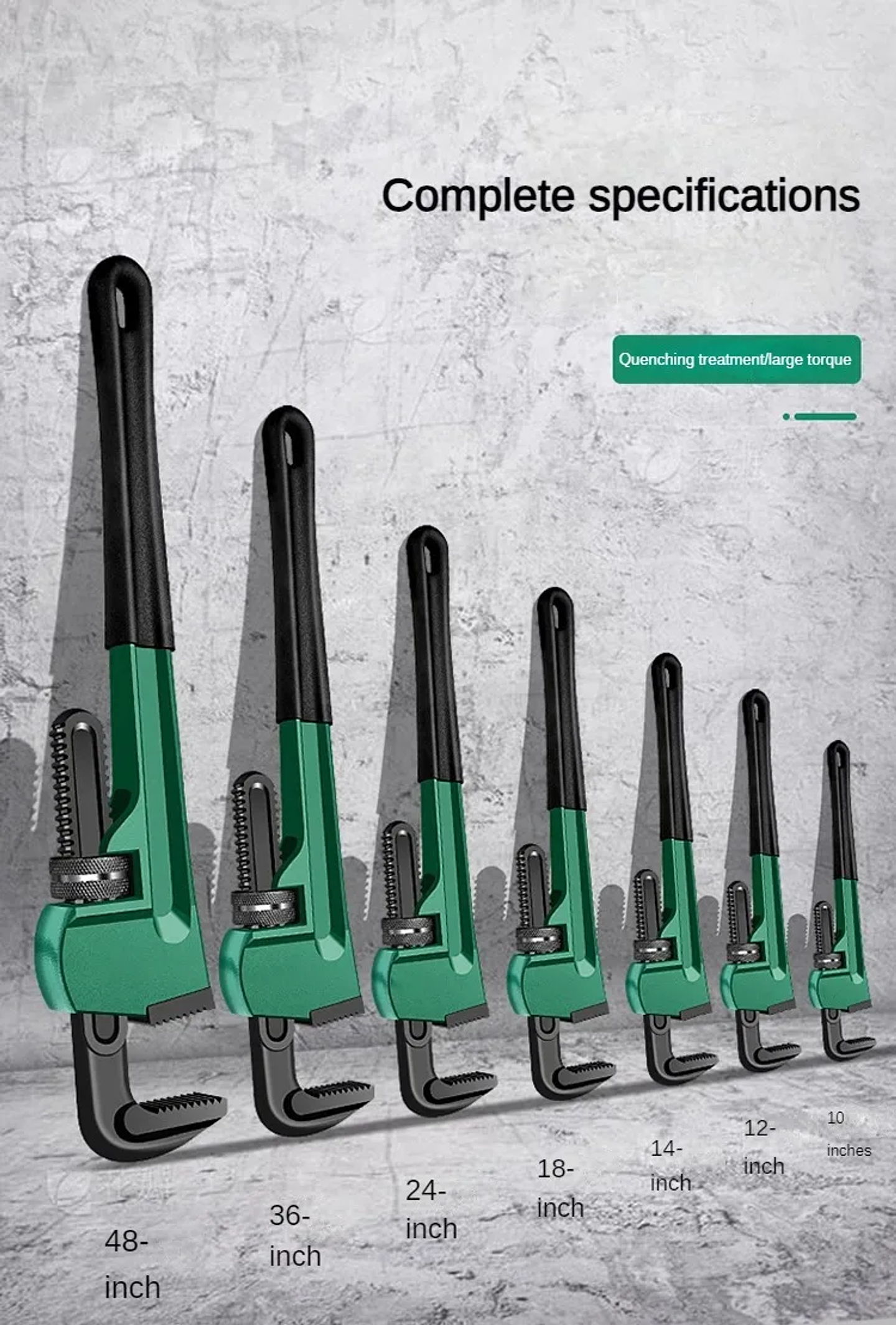 Heavy Duty Pipe Wrench | Industrial Plumbing Pliers 25