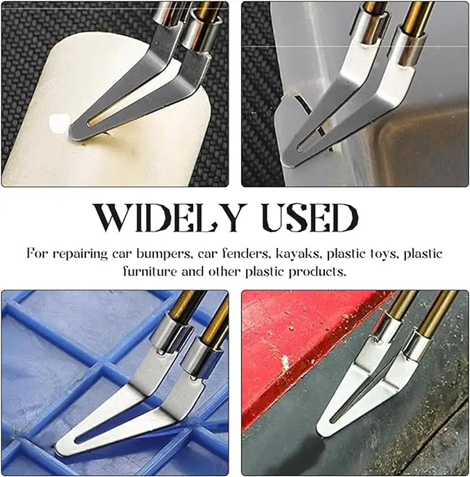 45-Degree Elbow Plastic Smoothing Tip | Adjustable Welding Repair Head for Soldering Irons 21