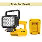 Cordless LED Work Light for Makita, DeWalt & Milwaukee 18V - thumbnail 8