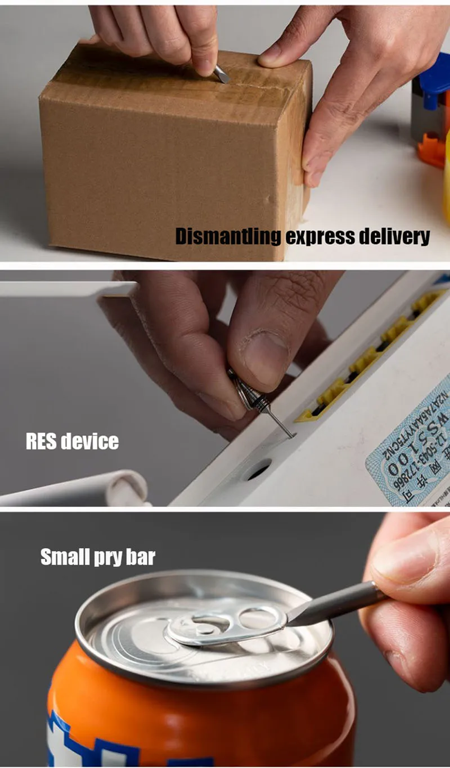 Ultra-Light Titanium Multi-Tool | 4-in-1 EDC Keychain EDC Gear 8