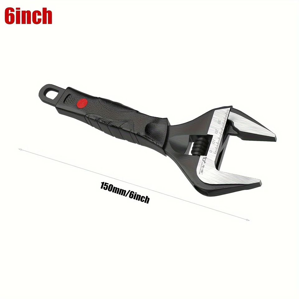 Double-Ended Open Wrench | Industrial Alloy Steel Spanner 6