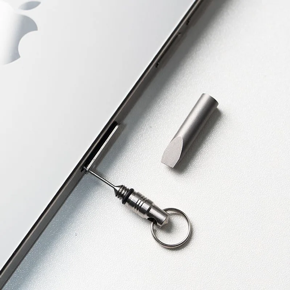 Ultra-Light Titanium Multi-Tool | 4-in-1 EDC Keychain EDC Gear 9