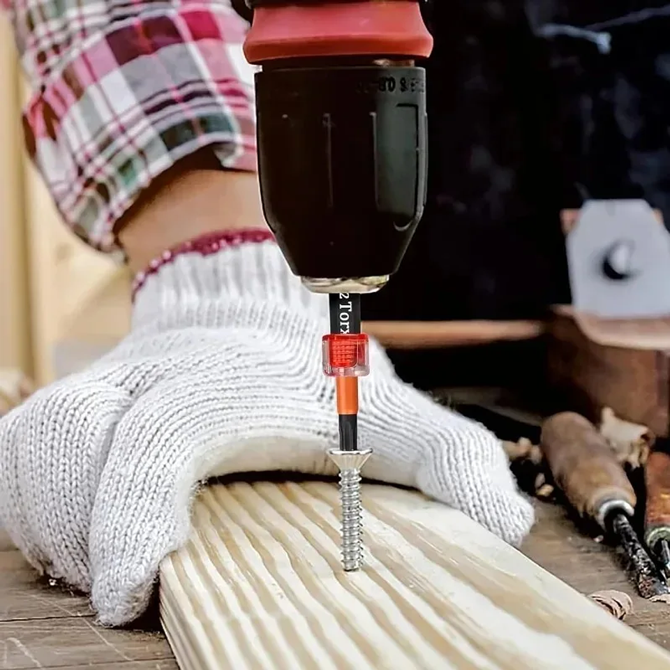 Universal Magnetic Ring for Screwdriver Bits | Strong Magnetizer & Screw Holder 4