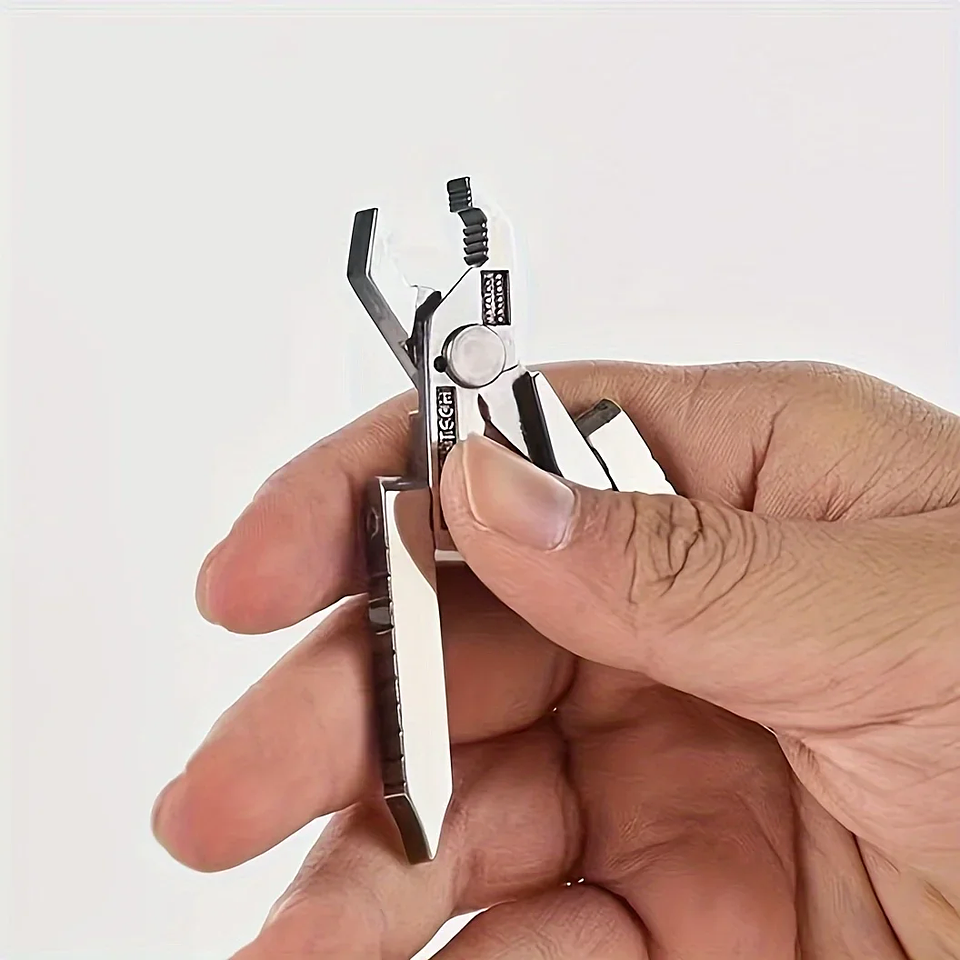 Stainless Steel Multi-Functional Flat Nose Pliers | Precision Woodworking & Craft Tool 10