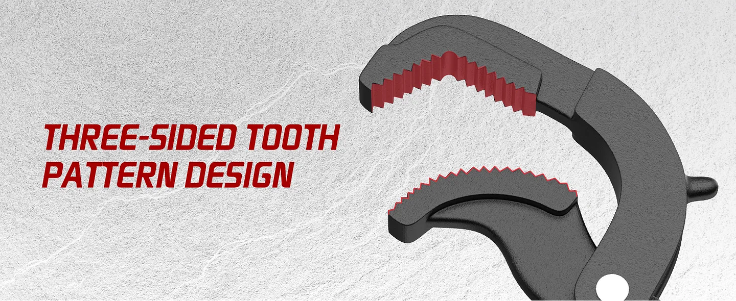 Self-Adjusting Pipe Wrench Set | 10