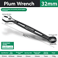 Industrial Combination Wrench | Cr-V Open-End & 12-Point Plum Spanner - thumbnail 7