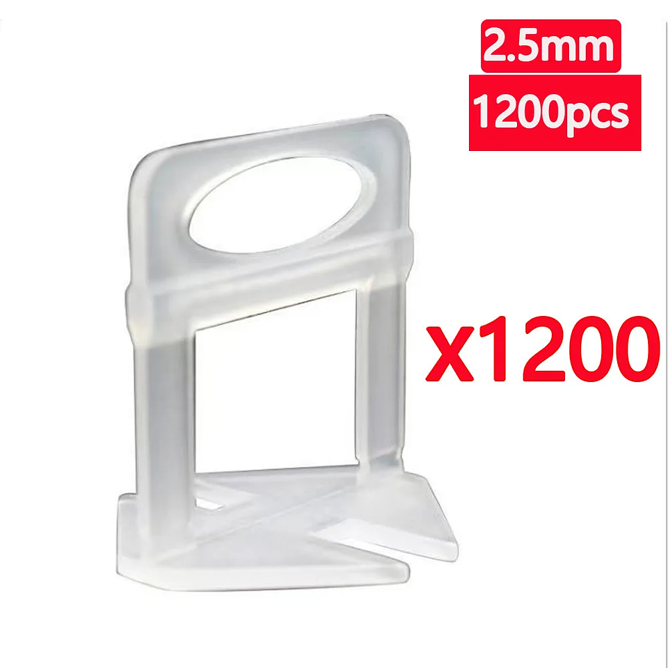 Tile Leveling Clips | 1mm–3mm Pro Floor Spacer Bases 27