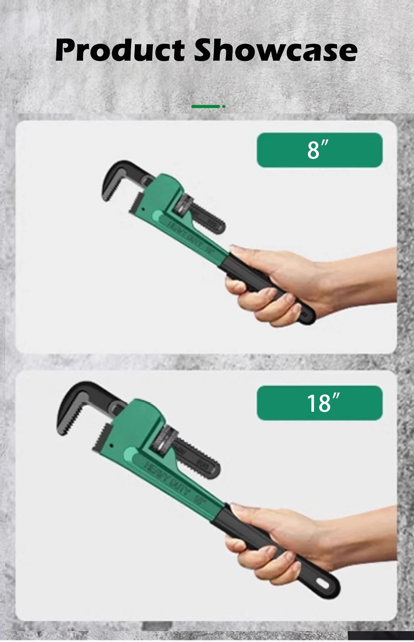 Heavy Duty Pipe Wrench | Industrial Plumbing Pliers 27