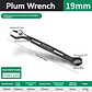 Industrial Combination Wrench | Cr-V Open-End & 12-Point Plum Spanner - thumbnail 12