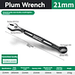 Industrial Combination Wrench | Cr-V Open-End & 12-Point Plum Spanner - thumbnail 13