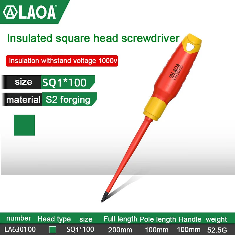 Insulated Screwdriver | 1000V High-Voltage Magnetic Driver 22