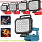 Cordless LED Work Light for Makita, DeWalt & Milwaukee 18V - thumbnail 19