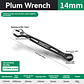 Industrial Combination Wrench | Cr-V Open-End & 12-Point Plum Spanner - thumbnail 19