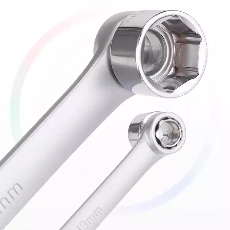 15-Piece Extra Long Flex-Head Ratchet Wrench Set | Adjustable Cr-V Spanner Kit 18