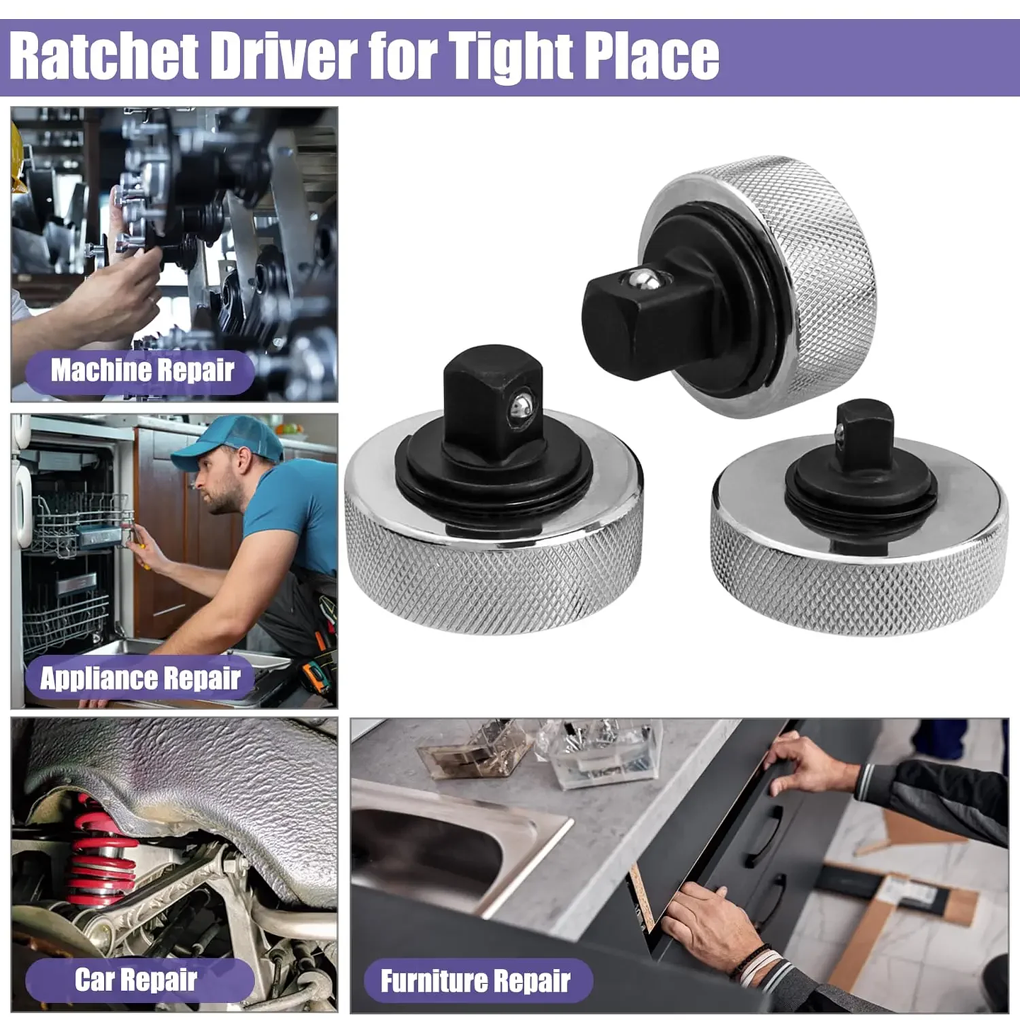 Mini Thumbwheel Ratchet Set | 1/4
