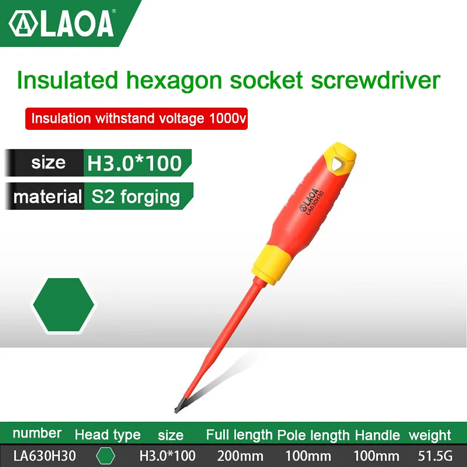 Insulated Screwdriver | 1000V High-Voltage Magnetic Driver 27