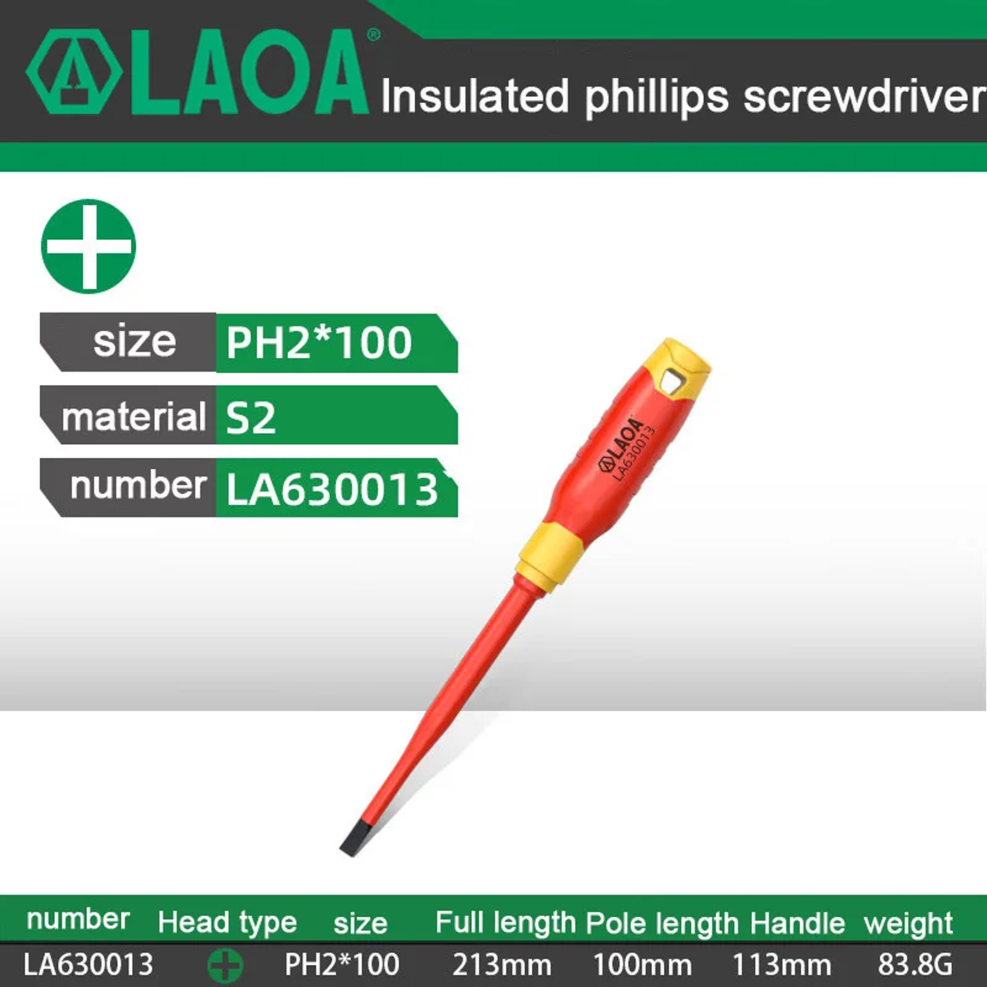 Insulated Screwdriver | 1000V High-Voltage Magnetic Driver 28