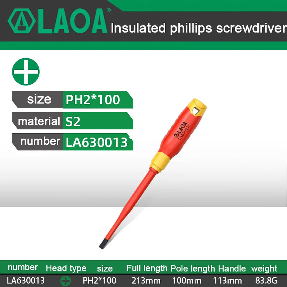 Insulated Screwdriver | 1000V High-Voltage Magnetic Driver 28