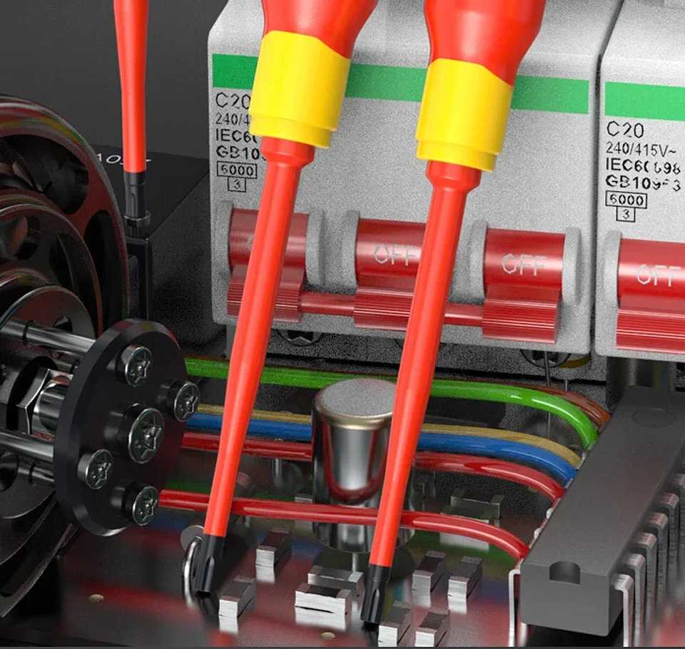 Insulated Screwdriver | 1000V High-Voltage Magnetic Driver 39