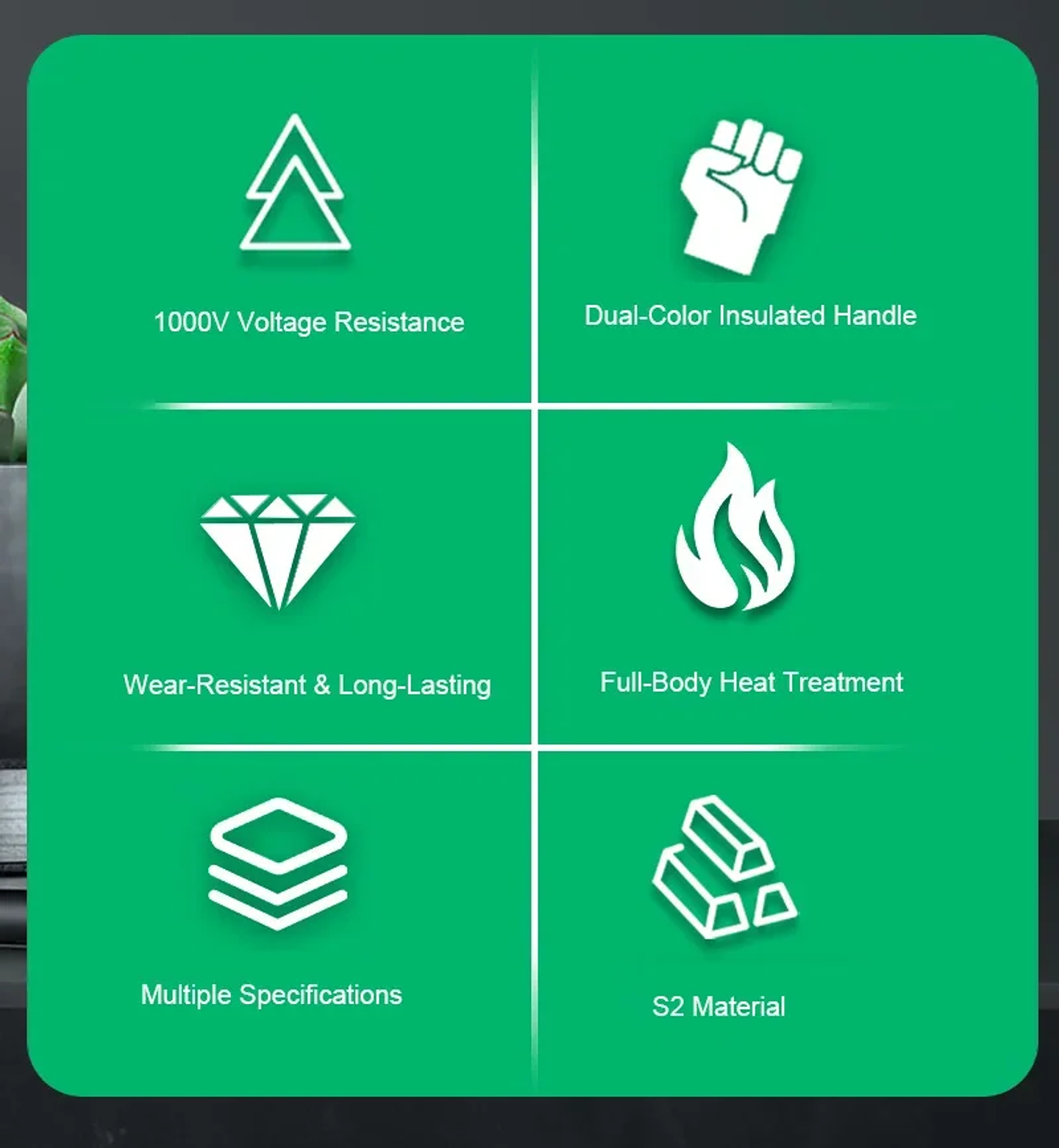 Insulated Screwdriver | 1000V High-Voltage Magnetic Driver 40