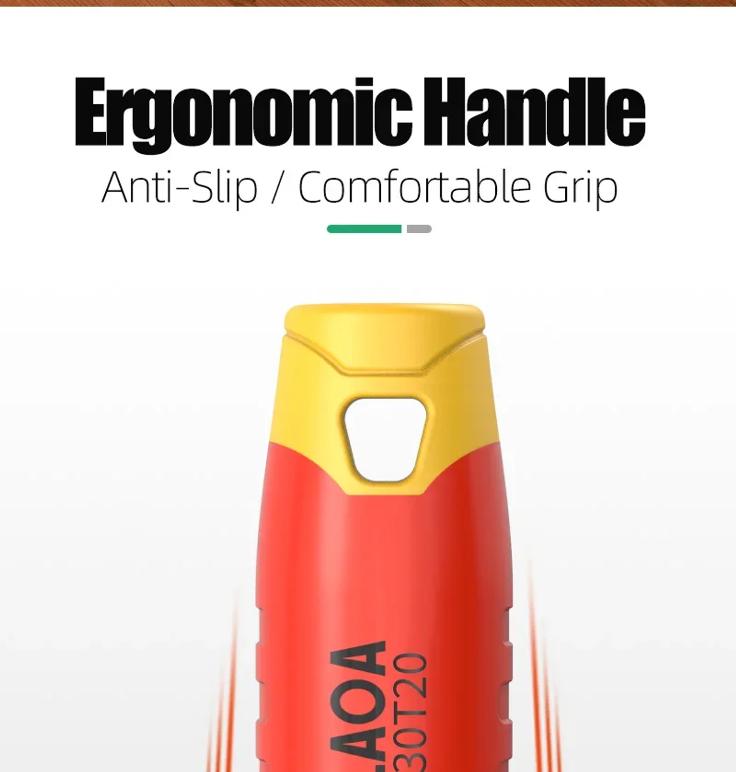 Insulated Screwdriver | 1000V High-Voltage Magnetic Driver 47