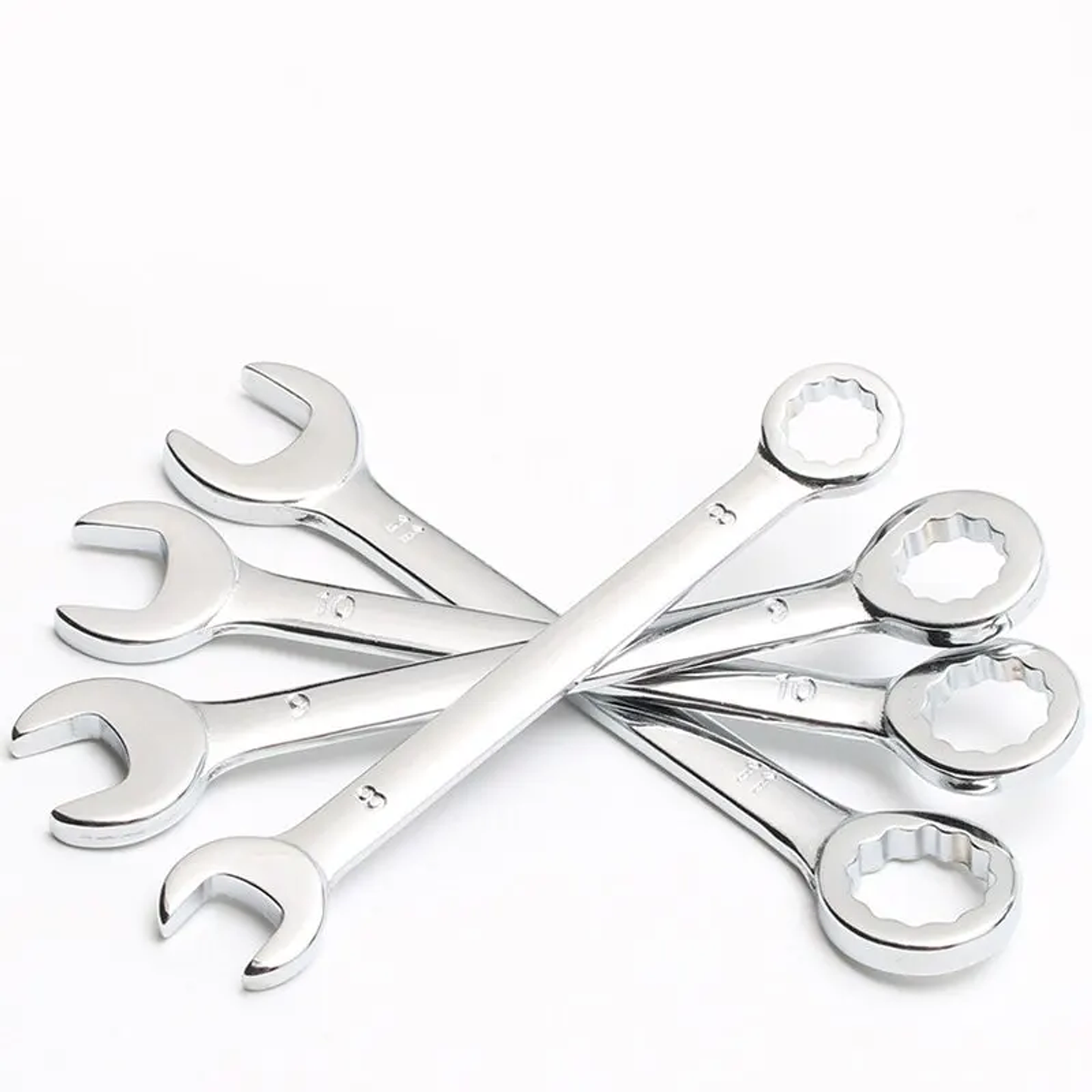 10-Piece Mini Metric Spanner Set | 4mm–11mm Portable Keychain Wrench Kit 2