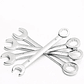 10-Piece Mini Metric Spanner Set | 4mm–11mm Portable Keychain Wrench Kit - thumbnail 2