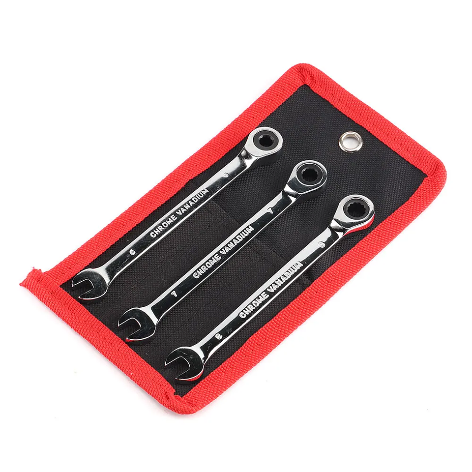 Professional Mini Wrench Set | Double-Ended Cr-V Steel Precision Spanners 1