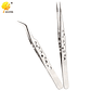 Professional Anti-Static Tweezers | High-Precision Stainless Steel Electronics Maintenance Tool - thumbnail 1