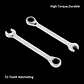 Professional Ratchet Handle Wrench | High-Torque Cr-V Steel Spanner - thumbnail 4
