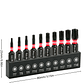 10-Piece Precision Security Torx Bit Set | S2 Alloy Steel Magnetic Star Driver Kit - thumbnail 2