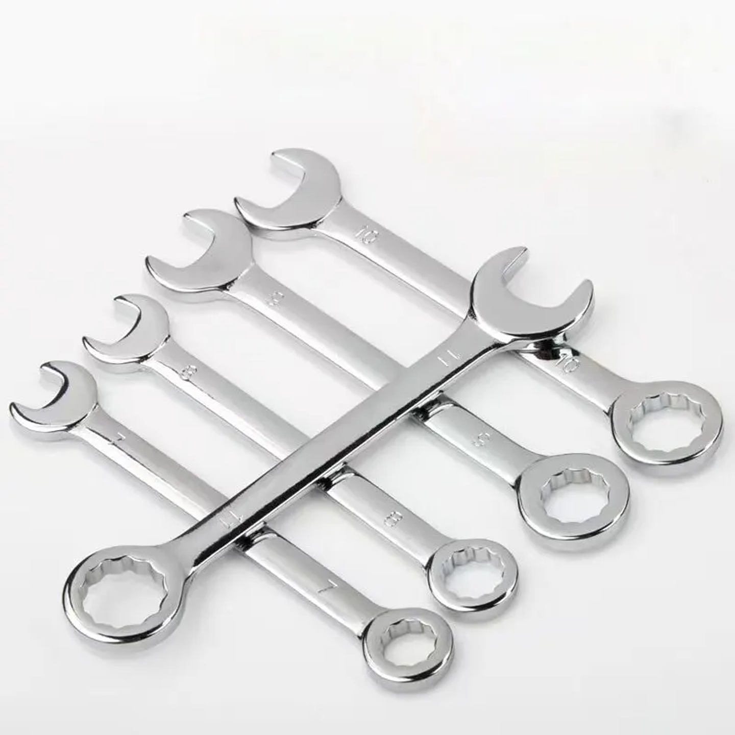10-Piece Mini Metric Spanner Set | 4mm–11mm Portable Keychain Wrench Kit 4